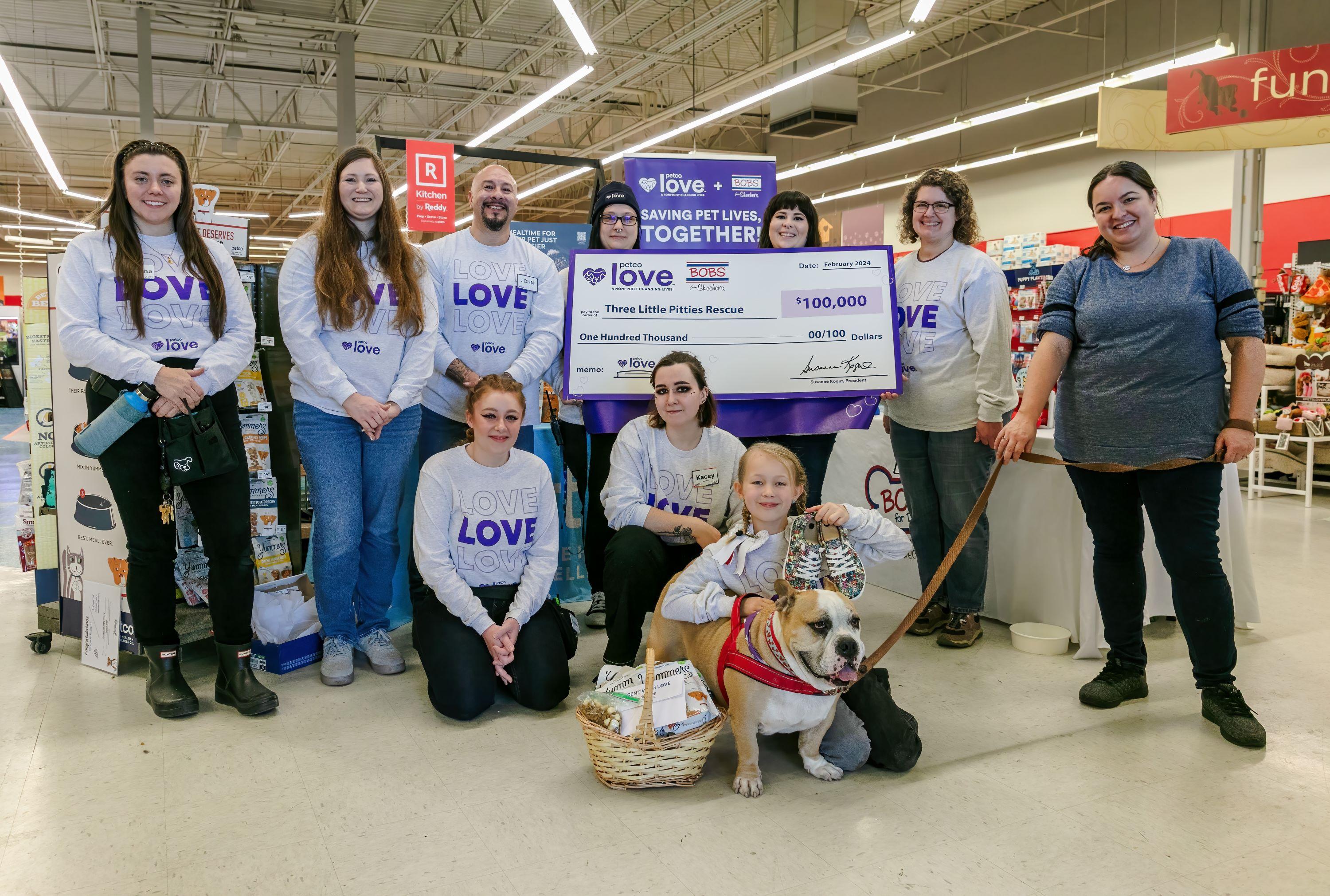 Image of Petco Love and BOBS® from Skechers® Announce Winners of Annual Petco Love Stories Campaign, Awarding $500,000 in Grants to Animal Welfare Organizations